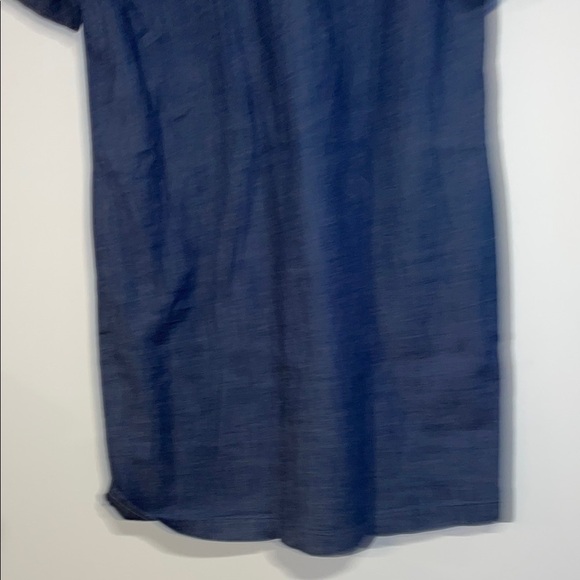 Anne Klein Blue Denim Midi Dress Sz 8 stretchy Jean material - Picture 8 of 8